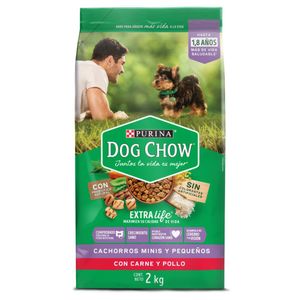 Alimento Perro Dog Chow Cachorros Minis & Pequeños 2 Kg