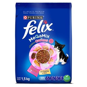 Alimento para Gato Felix Megamix 1.5 Kg