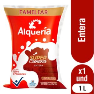Leche Alquería Súper Cremosa 1000 Ml