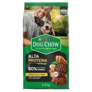 Comida para Perros Purina® Dog Chow® Alta Proteina x 2 kg