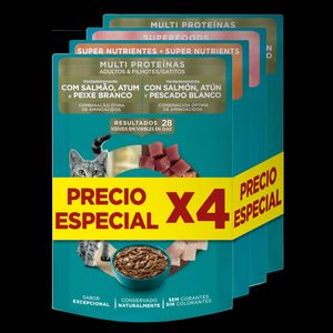 Alimento One*85G*4Und Gato Surtido Precio Especial