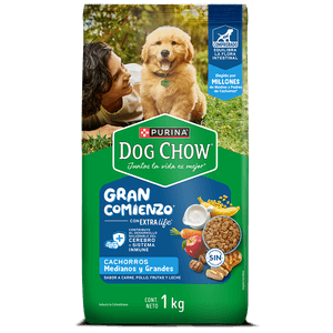 Dog Chow Cachorros Razas Medianas Grandes 1000 g