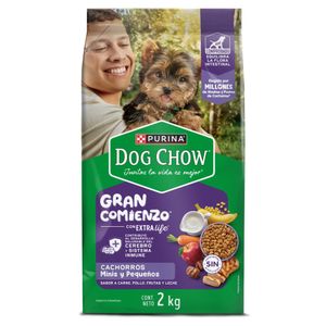 Dog Chow Cachorros Razas Pequeñas Vida Sana 2000 g