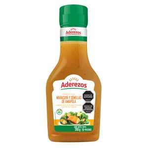 Salsa Aderezos Vinagreta Maracuyá y Semillas de Amapola 265 G