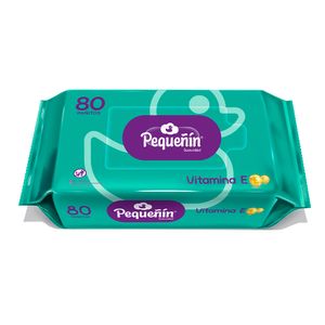Toallitas Húmeda Pequeñin Vitamina E X80 Unds