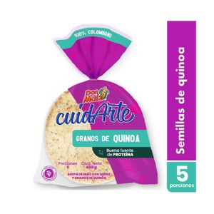 Arepa Don Maíz de Queso y Granos de Quinoa 400 G X5 Unds