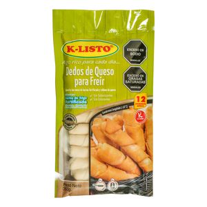 Deditos K-listo de Queso Coctel 360 G X12 Unds
