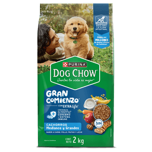 Dog Chow Cachorros Razas Medianas Grandes 2000 g