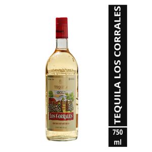 Tequila Los Corrales Gold 750 Ml