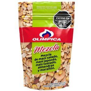 Maní Olimpica Nueces Mixta 200 G