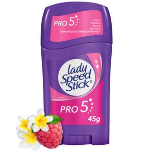 Desodorante Lady Speed Stick Mujer Pro 5 Barra 45 G
