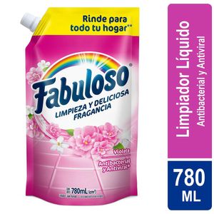Limpia Pisos Fabuloso Antibacterial Violeta 780ml