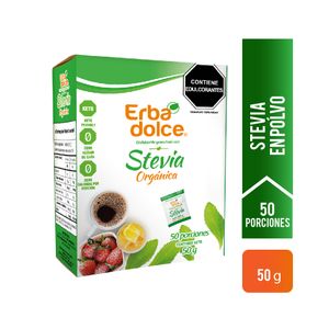 Endulzante Stevia Erba Dolce Granulada X50 Unds