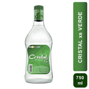 Aguardiente Cristal XS sin Azúcar 750 Ml
