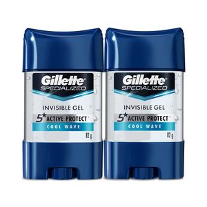 Desodorante Antitranspirante GILLETTE hombre cool wave gel (164 gr)