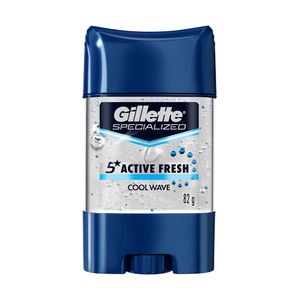 Gel Antitranspirante Gillette Active Fresh Cool Wave 82 g
