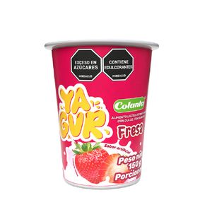 Yagur Colanta Fresa 150 G