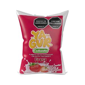 Yagur Colanta Fresa 900 G