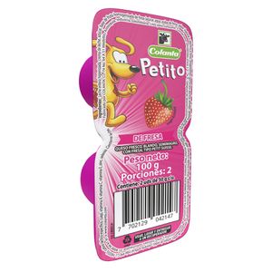 Queso Colanta Petito Fresa 50 G X2 Unds