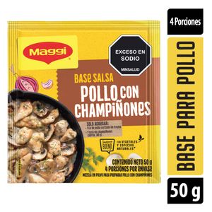 Base para pasta MAGGI Pollo con Champiñones x 50 G
