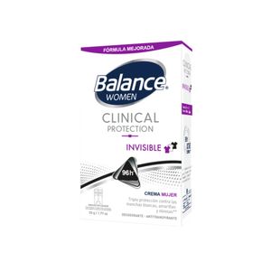 Desodorante Balance Crema Clinical Invisible Mujer 50 Gr