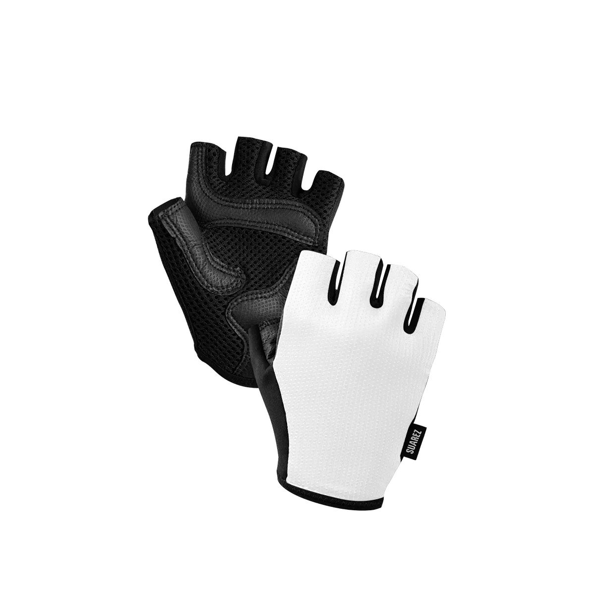 Imagen de Guantes De Ciclismo Cortos Sallow Blanco 2.3 Talla: XS