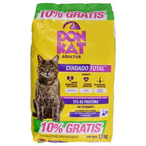 Alimento para Gato Donkat 1,1 Kg
