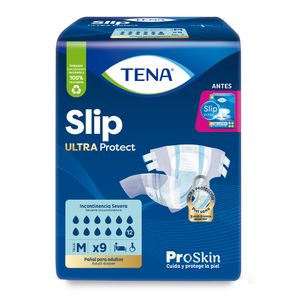 Pañal Tena Slip Ultra Protect M X9 Unds