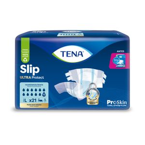 Pañal Tena Slip Ultra Protect L X21 Unds