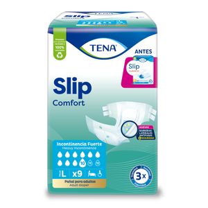 Pañal Tena Slip Comfort L X9 Unds