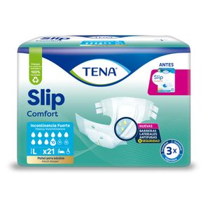 Pañal Tena Slip Comfort L X21 Unds