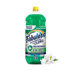 Limpia Pisos Fabuloso Alternativa al Cloro Fresco Amanecer 2L
