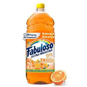 Limpia Pisos Fabuloso Energia Naranja 2L