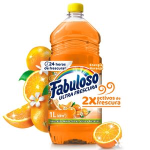 Limpia Pisos Fabuloso Energia Naranja 1L