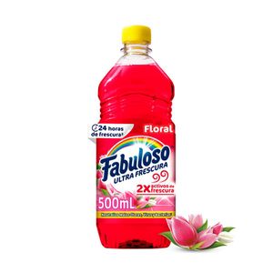 Limpia Pisos Fabuloso Antibacterial Floral 500 Ml