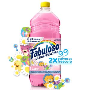Limpia Pisos Fabuloso Antibacterial Bebe 1L