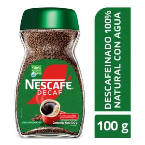 Café Nescafé Descafeinado Instantáneo 100 G
