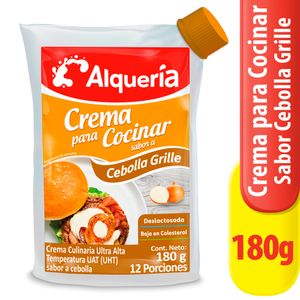 Crema para Cocinar Alquería Cebolla Grille 180 G