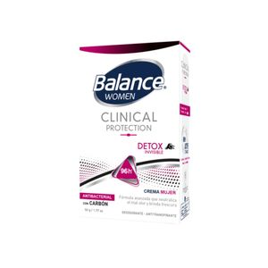 Desodorante Balance Crema Clinical Detox Invisible Hombre 50Gr