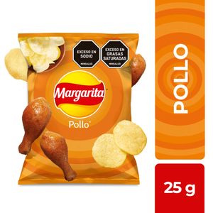 Pasaboca Papa Margarita Pollo 25 G