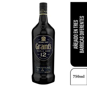 Whisky Grant's Triple Wood 12 Años 750 Ml
