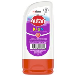 Autan repelente corporal de insectos crema niños, 90ml
