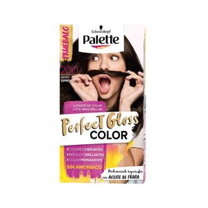 Tinte para cabello PALETTE PERFECT GLOSS COLOR negro espresso (1 und)
