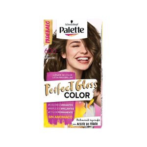 Tinte Palette Perfect Gloss 600 Rubio Sensacion Sin Amoniaco