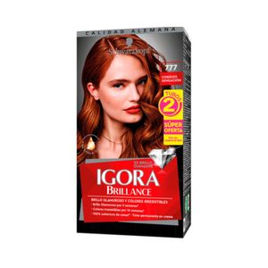 Tinte para cabello IGORA BRILLANCE cobrizo sensación (2 und)