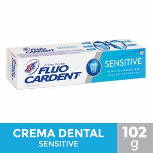 Crema Dental Fluocardent Sensitive 102 G