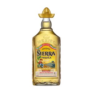 Tequila Sierra Reposado 75% Agave Azul 750 Ml