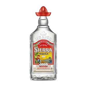 Tequila Sierra Silver 75% Agave Azul 750 Ml