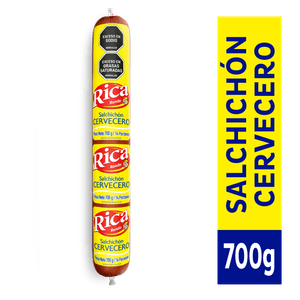 Salchichón Rica Cervecero 700 G
