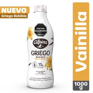 Yogurt Griego Alpina Vainilla 1000 G